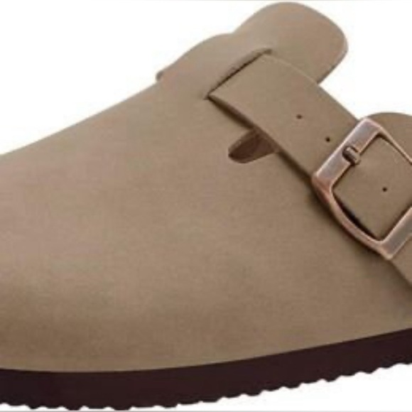 KIDMI Women's Cork Footbed Clogs Leather Mules, Sz EU42 (women’s 11) - Picture 4 of 7